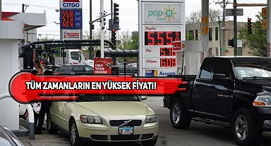 ABD'de Benzin Fiyatları Rekor Tazeledi!