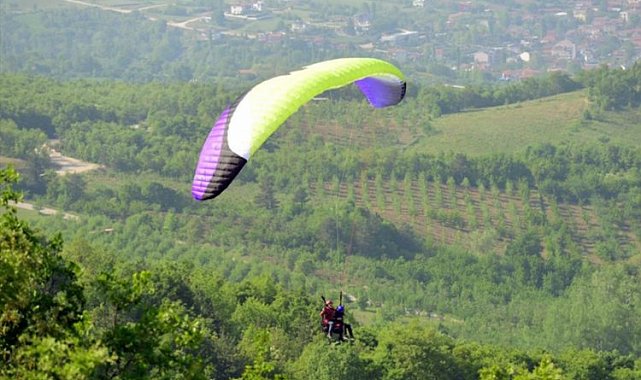 Bursa İnegöl'de Türkiye Yamaç Paraşütü Hedef Şampiyonası yapılacak