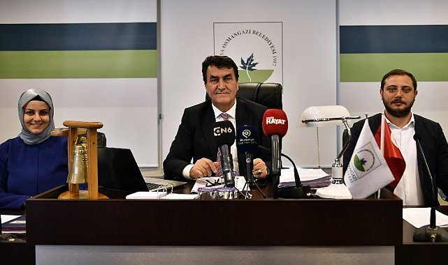 Bursa Osmangazi Meclisi'nde Başkan Dündar'dan Ramazan brifingi