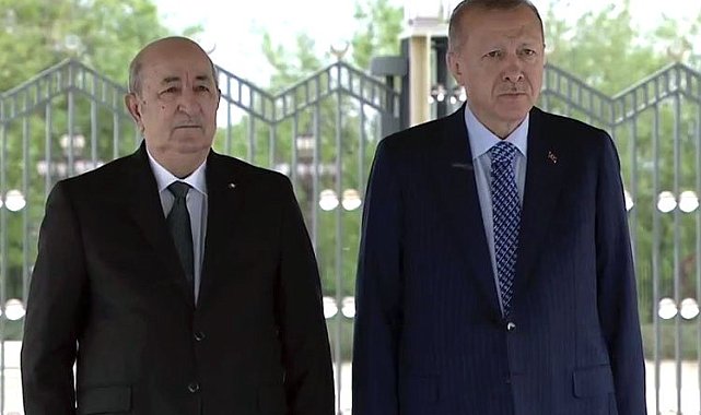 Cezayir Cumhurbaşkanı Ankara'da