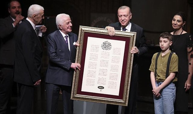Cumhurbaşkanı Erdoğan, "Reis Bey" tiyatro oyununun gösteriminde konuştu