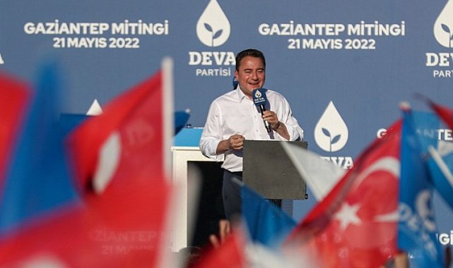 DEVA'dan ilk miting Gaziantep'te... Beştepe'ye seslendi