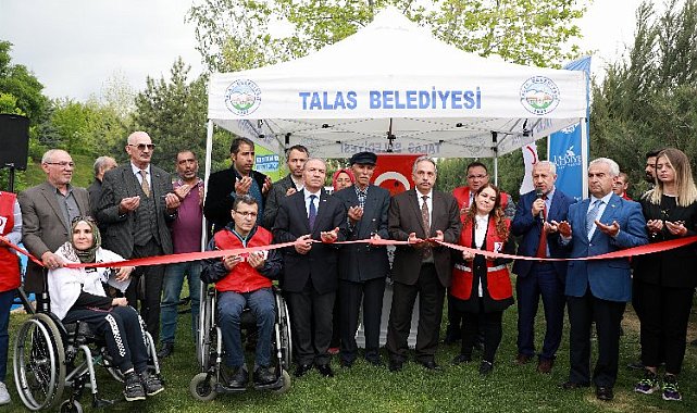 Kayseri Talas'ta engelsiz oyun parkı