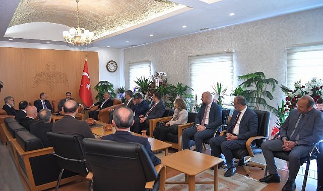 Kayseri Valisi'ne kent dinamiklerinden ziyaret