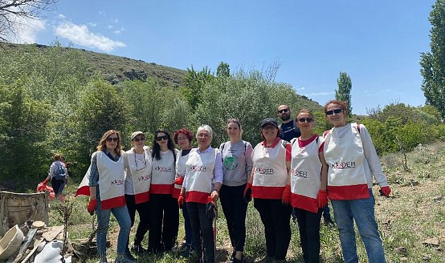 Kayseri'de KİGDER'den bahar temizliği