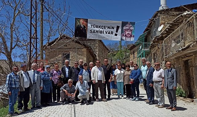 Kocaeli İzmit'tin STK'ları Dil Bayramı'nı Ermenek'te kutladı