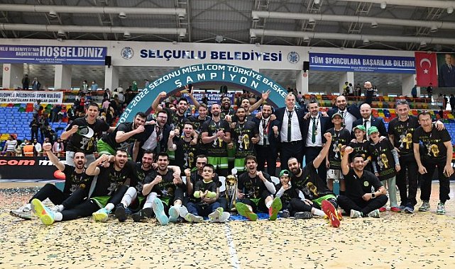 Manisa BBSK, şampiyonluğa takım oyunuyla ulaştı