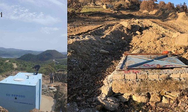 Manisa Çarıklar'da altyapı çalışmaları devam ediyor