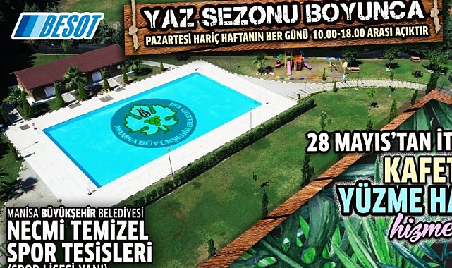 Manisa'da Necmi Temizel Spor Tesisleri 28 Mayıs'ta açılıyor