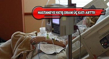New York'ta Covid-19'dan Hastaneye Yatışlar Arttı