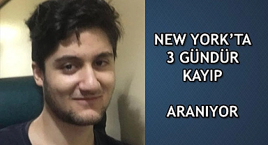 New York'ta Eray Akgön Kayboldu