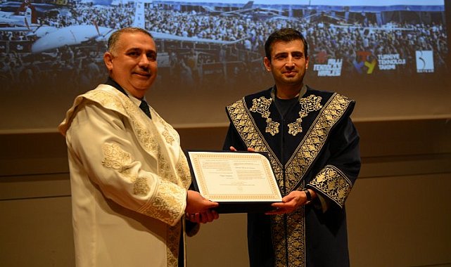 Selçuk Bayraktar'a Fahri Doktor unvanı
