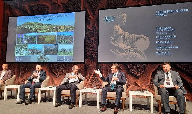 Tarihi şehir İzmir Bergama'dan Heritage İstanbul Konferansı'na çıkarma