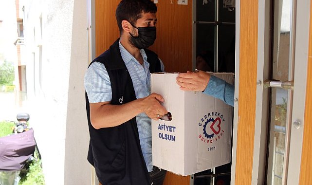 Tekirdağ Çerkezköy'de ramazanda 9 bin aileye yardım yapıldı