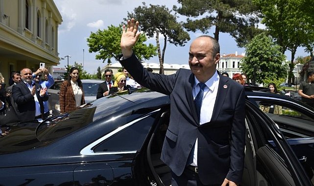 Vali Ekrem Canalp Edirne'ye veda etti