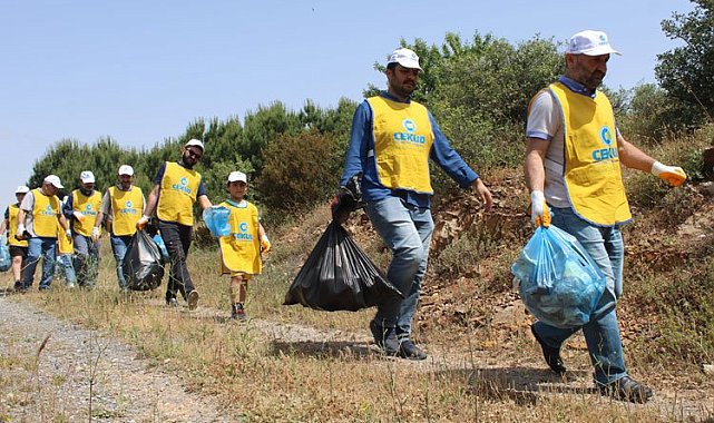 10 bin gönüllüden eş zamanlı çevre seferberliği