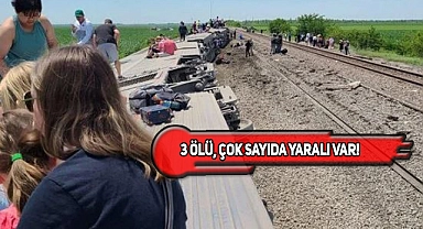 ABD’de 243 Yolculu Tren Raydan Çıktı