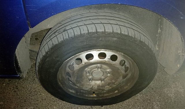 Adıyaman'da lastikleri kesen şahıslar yakalandı
