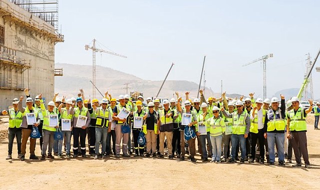 Akkuyu NGS'de ilk ünite kaynak işlemleri tamamlandı