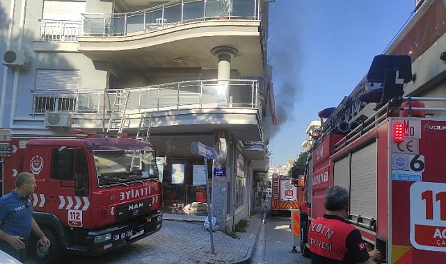 Aydın'da ev yangını: 1 yaralı