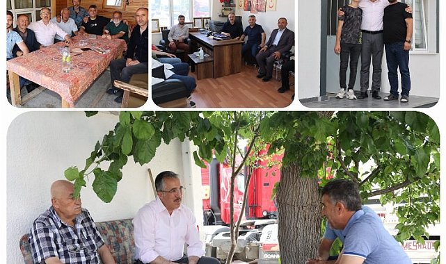 Başkan Savran esnafın sorunlarını dinledi