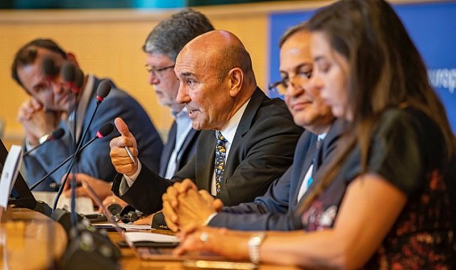 Başkan Soyer'den Avrupa Parlamentosu'nda gelecek vurgusu