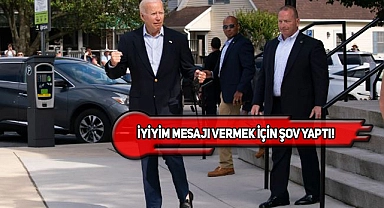 Bisikletten Düşen Biden Kilise Çıkışı Dans Etti!