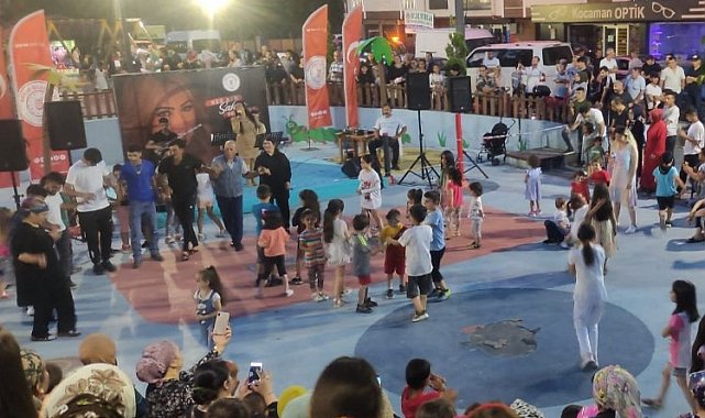 Bursa Gürsu'da Millet Bahçesi'nde coştular
