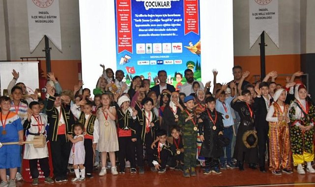 Bursa İnegöl'de 'tarih yazan çocuklar' ödüllendirildi