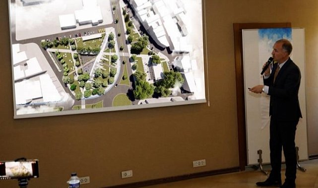 Bursa İnegöl'e eşsiz yeşil meydan