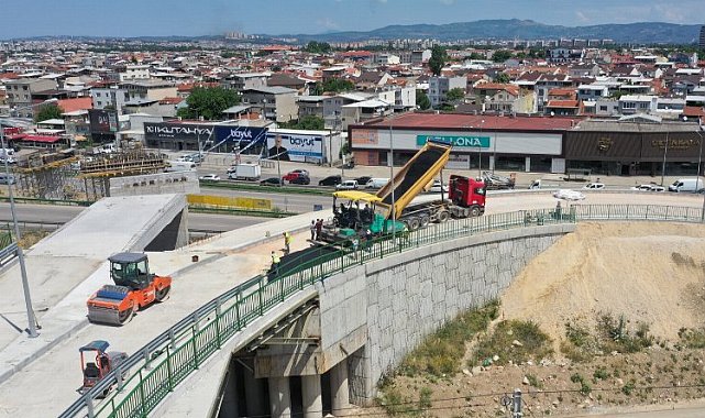 Bursa Mudanya Kavşağı'nda çalışmalar hızlandı