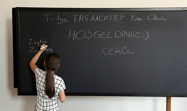 Bursa Mudanya'da Taş Mektep Akademi'de ilk zil çaldı