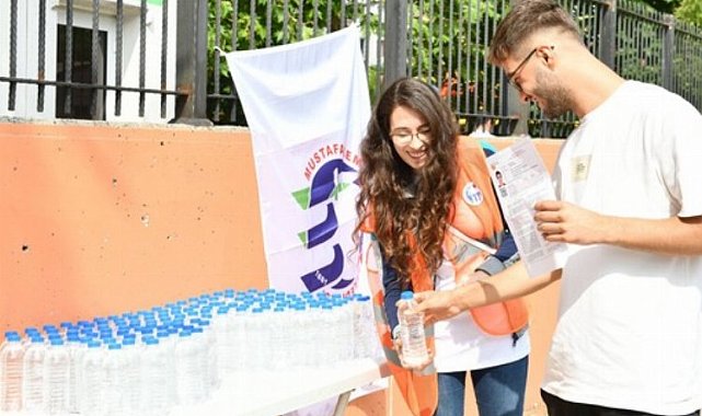 Bursa Mustakemalpaşa'da sınavda da yalnız bırakılmadı
