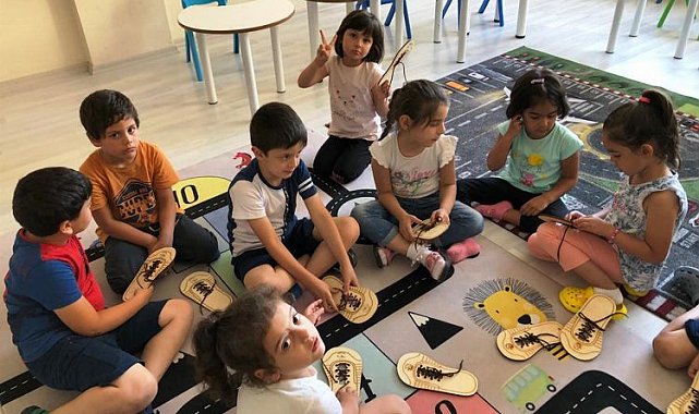 Bursa Osmangazi'nin 'Koza Çocukları' yaz okulunda