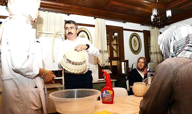 Bursa'da YILMEK kursiyerlerine Başkan'dan ziyaret