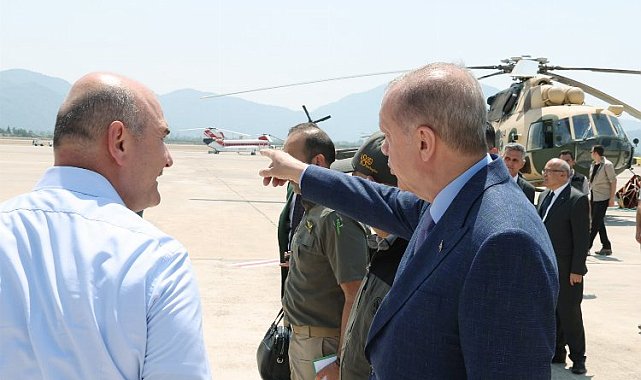 Cumhurbaşkanı Erdoğan, Bakanlardan yerinde bilgi aldı