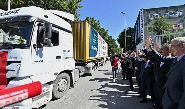 Eğitimde ilk ihracat tırı uğurlandı