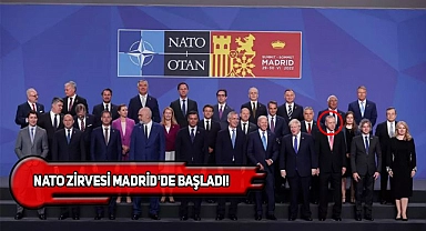 Erdoğan, NATO Zirvesi'nde Aile Fotoğrafına Katıldı