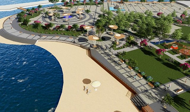 Finike Cumhuriyet Meydanı Projesi'nin temeli atılıyor