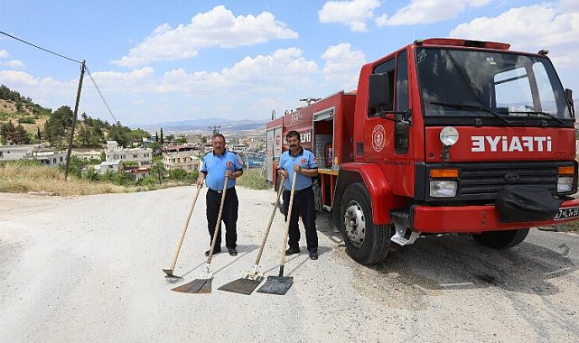 Gaziantep İtfaiyesi olası risklere karşı teyakkuzda