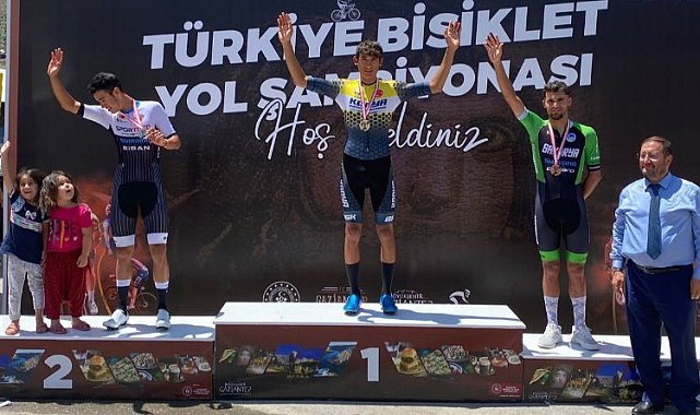Genç pedal Türkiye üçüncüsü oldu