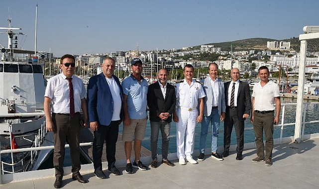 İMEAK deniz turizmi için Aydın Kuşadası protokolü ile buluştu