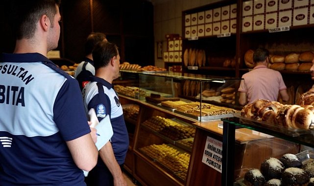 İstanbul Eyüpsultan'da fırınlara fiyat ve gramaj denetimi