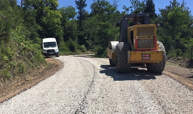 Kahramanmaraş'ta yollara sihirli dokunuş