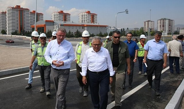 Kayseri'de dört dörtlük kavşak açılışı