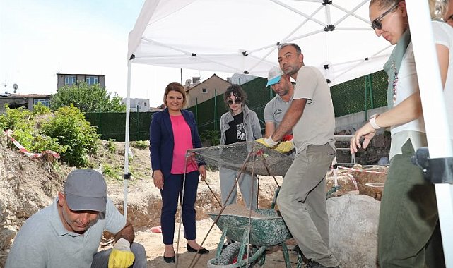 Kocaeli Çukurbağ'da kazı çalışmaları sürüyor