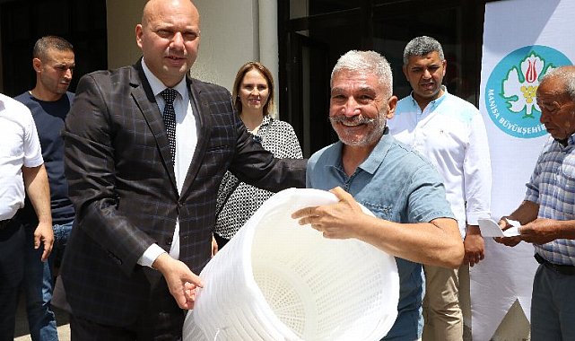 Manisa Salihli'de 12 bin adet üzüm sepeti