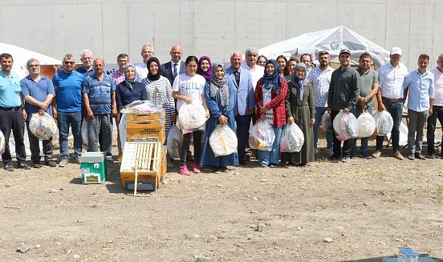 Manisa Soma'da arıcılığı geliştiriyor