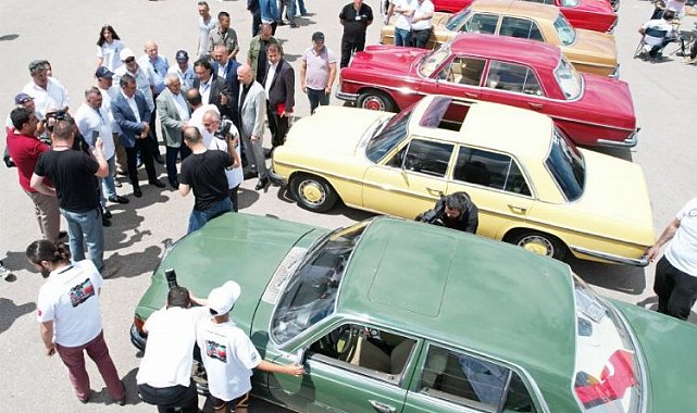 Mercedes tutkunları Afyonkarahisar'da buluştu