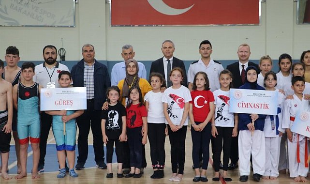 Rize Pazar'da Yaz Spor Okulları açıldı